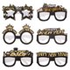 thumbnail image 1 of 6 gafas de sol de Año Nuevo 2025 con número, gafas de sol con purpurina para Año Nuevo, suministros para fiesta de Nochevieja, accesorios fotográficos para fiesta de graduación, 1 of 7