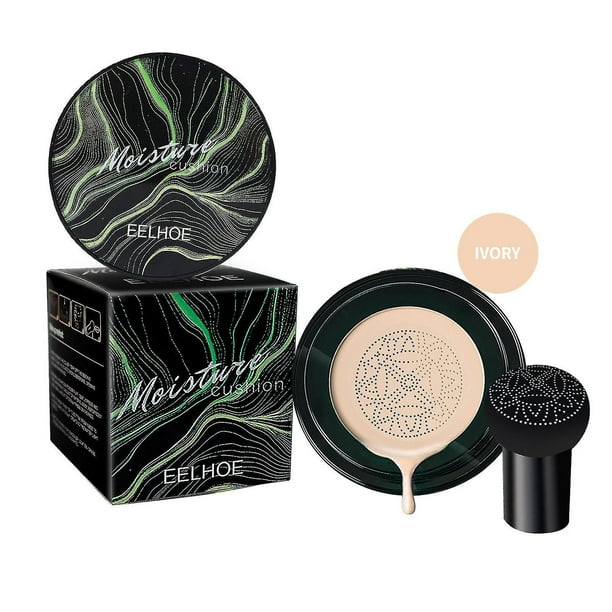 Crema Cc Con Cojín De Aire Con Forma De Hongo, Base De Maquillaje Cc, Base De Maquillaje Hidratante Bb Cream Que Cubre Las Imperfecciones De Forma Duradera, Tono De Piel Mate Uniforme Nud