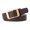 Coffee, variant on Women Belt Adjustable Length Metal Buckle Faux Leather Belt Versatile Solid Color Belt Jeans Shirt Coat Belt Fashion Accessories