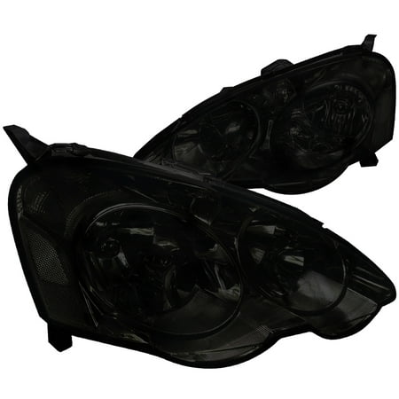 - Spec-D Tuning For 2002-2004 Acura Rsx Dc5 Replacement Smoke Headlights Front Driving Head Lamps Pair 2002 2003 2004
