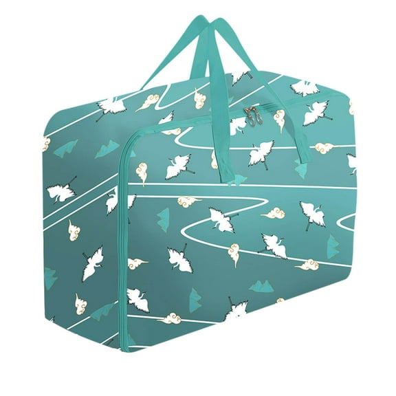 XMMSWDLA Moving Bags, Heavy Duty Extra Large Stronger Handles Wrap Around bag Storage Totes Zippered Reusable Moving Supplies Clothes Attic Sports Garage Travel College Backpack For Men