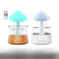 thumbnail image 2 of Humidificador de nube de hongo, volumen de niebla doméstica, lámpara de dormitorio doméstica, gotas de lluvia, grano de madera, aceite esencial, máquina de aromaterapia, 2 of 2