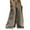 Grey, variant on yunLCZ Women's Wide Leg Pants Holiday Style Retro Linen Floral Ethnic Print Casual Pants For Women – Comfortable Relaxed Fit Perfect For Summer Beach And Vacation Wear Business Work Casual Pants