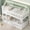 White, variant on Modern Twin Over Twin House Bunk Bed, Enclosed Privacy Design with Fence & Door, Sturdy Noise-Free Bunk Bed Frame for Bedroom Decor