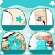 thumbnail image 5 of Juego de hadas de dientes de madera para niños | Colgante de puerta - Incluye bolsa de terciopelo, botella de vidrio con corcho de madera | Regalo y decoración de recuerdo de dientes de leche para, 5 of 6