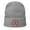 Gray, variant on Chicago Hockey Sticks Retro CHI Winter Beanie Cap Hat (Black)