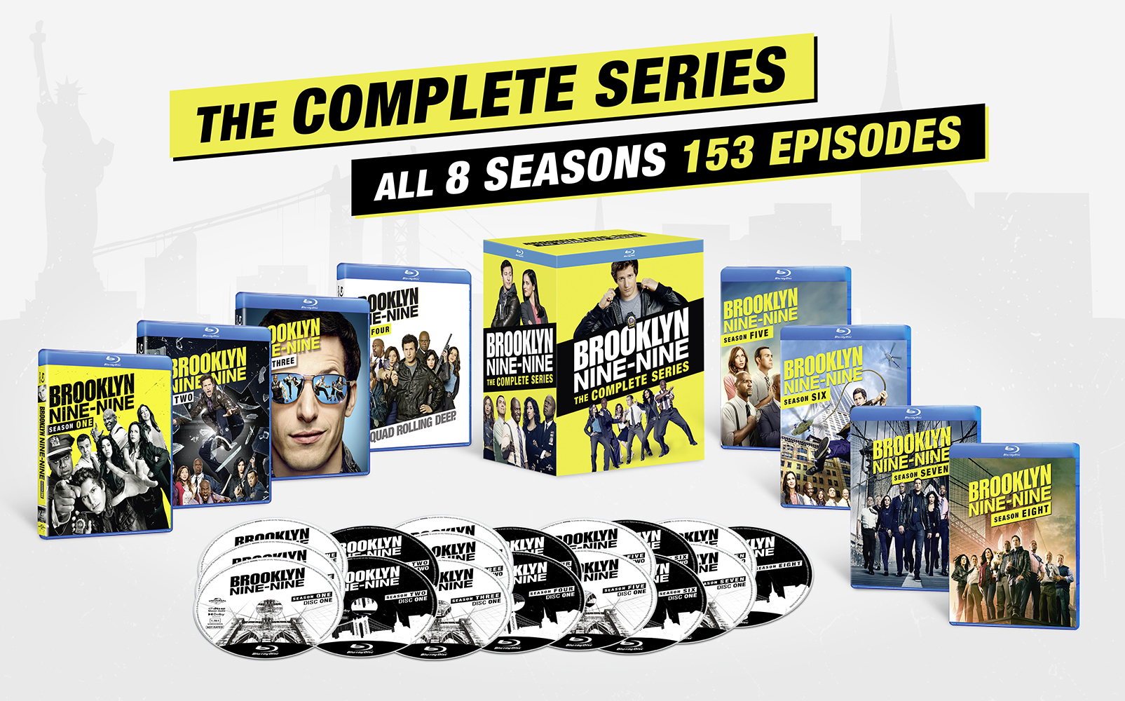 Brooklyn Nine-Nine: The Complete Series (Blu-ray), Universal, Comedy - image 2 of 2