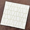 thumbnail image 2 of Disposable White Lunch Napkins - 6.5 x 6.5" Keystone Design, Single Use Guest Towels, Soft, Hand Towel, Restaurant, Catering, Party, Events, Tablesetting, Wipe, Cocktail Napkin (200), 2 of 2