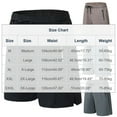 thumbnail image 3 of Stamzod Men's Athletic Shorts Summer Elastic Waist Running Short with Pocket Casual Loose Plus Size Gym Shorts Mens Clothes Gray C XL, 3 of 9