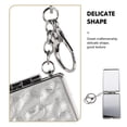 thumbnail image 3 of KALLORY 3Ud Espejo De Mano Doble Plegable Metal Para Maquillaje Portátil, 3 of 7