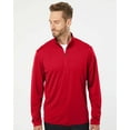thumbnail image 1 of Adidas Chandail Léger à Quart de Glissière pour Hommes, TP, Rouge Puissance, 1 of 1