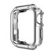 thumbnail image 1 of Funda de TPU lavable para Apple Watch 7 de 41/45 mm, a prueba de golpes, parachoques completo, color plateado, 1 of 4