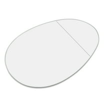 Unique Bargains Passenger Right Side RH Mirror Glass w/ Adhesive for BMW Mini Cooper 2007-2015