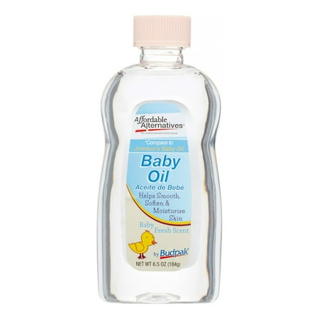 Budpak Baby Oil, Baby Fresh Scent, 6.5 Oz