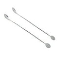 thumbnail image 1 of SHOWERORO 2Pcs Rustproof Stainless Steel Swizzle Sticks For Cocktails In Parties, 1 of 8