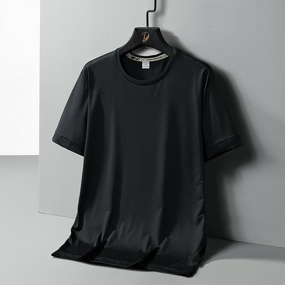 Men's T Shirts Cotton Short Sleeve Shirts for Men Casual Crew Neck Basic T-Shirts Summer Soft Comfort Tee Shirts