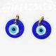 thumbnail image 4 of Pendientes de ojo azul turco de cristal de moda europea y americana pendientes de ojo de diablo simples con personalidad pendiente de mujer Sincero Electrónica, 4 of 5
