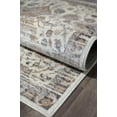 thumbnail image 6 of Rugs America Lennox LX50A Sugar Cookie Oriental Transitional Cream Area Rug, 2'x8', 6 of 6