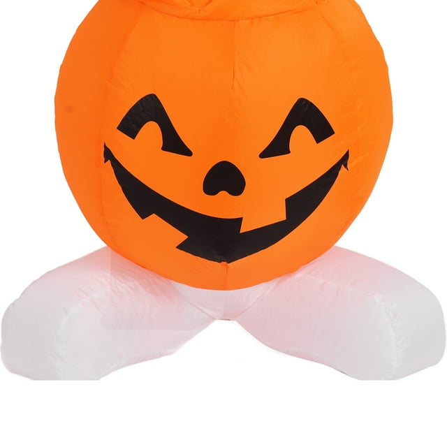 Decoración Inflable De Halloween, Fantasma De Calabaza De Halloween Inflable Decoración De Fantasma De Calabaza De Halloween Decoración De Fantasma De Calabaza Inflable Funcionalidad Inteligente