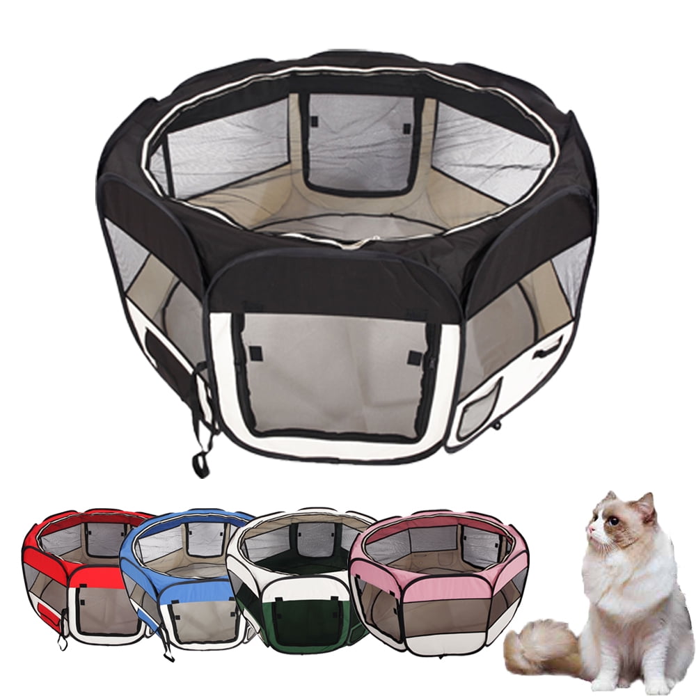 HOBBYZOO 45" Kennel Pet Fence Puppy Soft Oxford Playpen Exercise Pen
