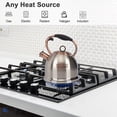 thumbnail image 2 of Tetera LUXGRACE Whistling de acero inoxidable apta para uso alimentario LUXGRACE NA, 2 of 7