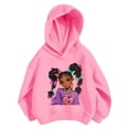 thumbnail image 4 of WhouRiu Girls Cartoon Graphic Hooded Sweatshirts Kids Autumn Casual Pullover Hoodies, 4 of 4