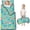 Pioneer Flower Floral Print Pattern-1, variant on Pioneer Flower Floral Print Pattern Toddler Nap Mat for Teens Preschool Daycare, Teens Sleeping Mat Bag, Toddler Sleeping Bag with Pillow
