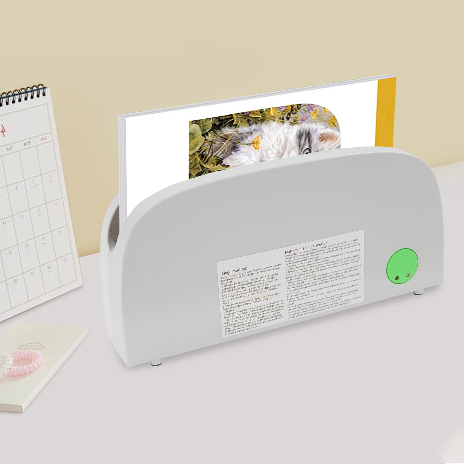 250W Hot Melt Binding Machine, Electric Mini A4 Paper Thermal Binding Machine, Book Ridge Binding Machine