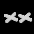 thumbnail image 2 of Wall Floor Ceramic Tile Plastic Cross Spacer 4mm White 100Pcs, 2 of 4