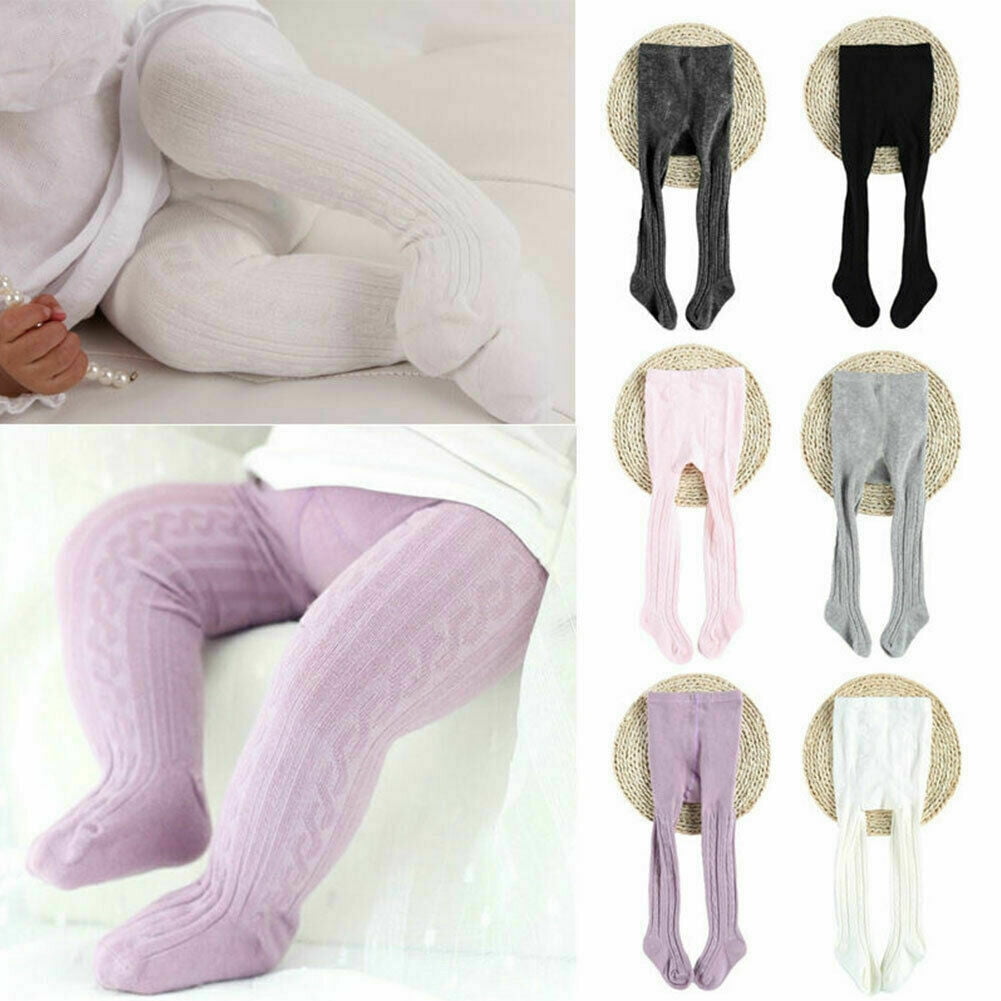 Baby Girls Toddler Kids Warm Cotton Tights Stockings Pantyhose Long Pants Socks 