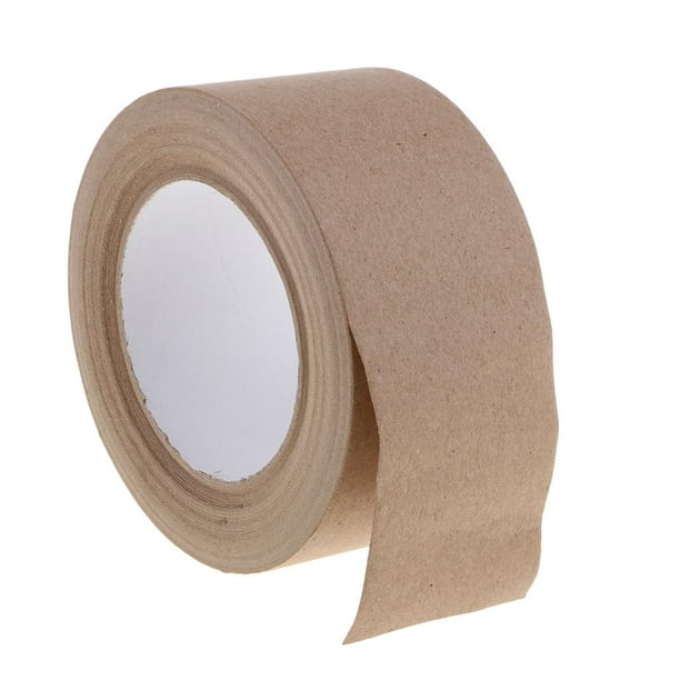 Cinta kraft viscosa impermeable para embalaje (50 metros, 36/48/60/72 mm) 60mm