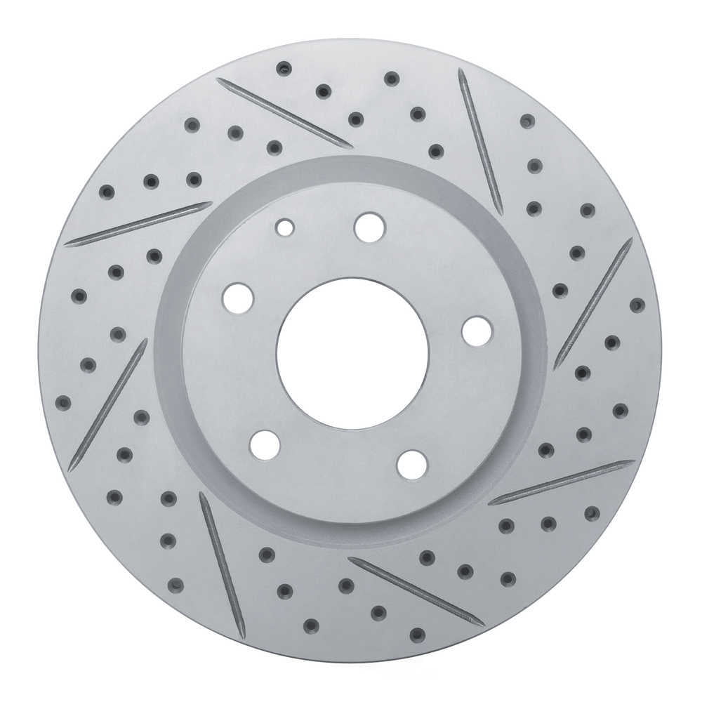 Dynamic Friction Company 830-80052R DFC Geoperformance Rotor - Drilled and Slotted