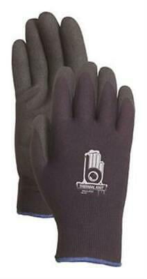 Bellingham Glove C4001bkm Medium Black Double Lined Thermal Knit Gloves 