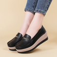 thumbnail image 6 of Eltusu Women Loafer Flat Shoes, Slip on Breathable Soft Round Toe Comfort Shoes Black Size 8.5, 6 of 7