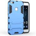 thumbnail image 2 of Étui pour Huawei P10 Lite (5,2 Pouces) 2 en 1 Antichoc avec Support, Protection Hybride à Double Couche (Gris) Bleu, 2 of 3