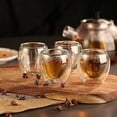 thumbnail image 3 of Ensemble de Tasses à Double Paroi pour latte, Café et espresso, 3 of 4