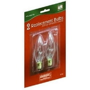 Holiday Wonderland T-16-88 2-Pack of Battery Operated Window Candle Replacement Bulbs - Quantity of 12