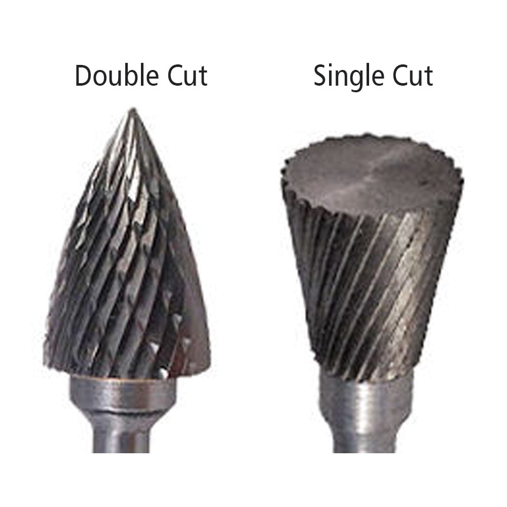 SD-9 Double Cut Carbide Bur Die Grinder Bit 1 on 1//4 Shank