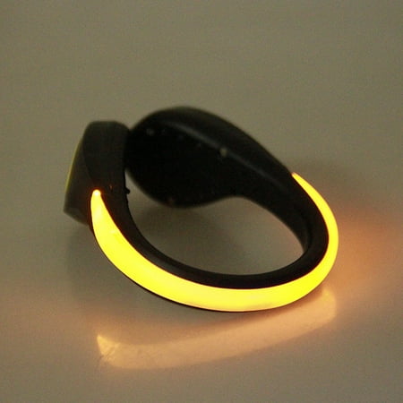 

Shoe Light LED Luminous Up Safety Heel Clips Jogging Running Walk Night Trainers