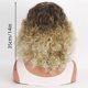 thumbnail image 5 of Peluca rubia rizada Pelucas Peluca sintética suave para mujeres de moda Decoración de puertas, 5 of 9