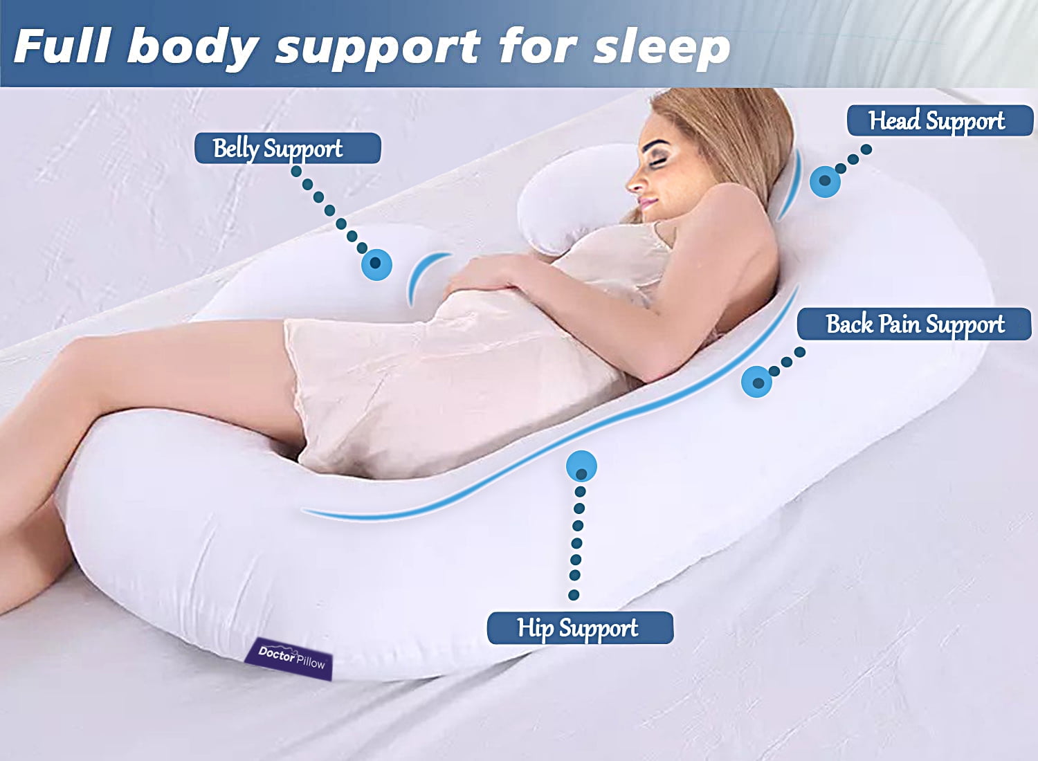 Doctor Pillow Upedic Body Pillow