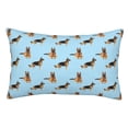 thumbnail image 1 of Lsque German Shepherd Dog Pattern Bedding Waterproof Pillow Protector Zippered Queen – Bed Bug Proof Pillow Encasement-20"x30", 1 of 6