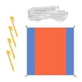 thumbnail image 4 of Beach Blanket Picnic Blanket Sandproof Waterproof Beach Mat Portable Beach Picnic Mat, 4 of 4