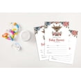 thumbnail image 4 of Inkdotpot 30 Fill In StyleBaby Shower Invitation Cards Deer Jungle Animals Blank Invites, 4 of 5