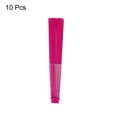 thumbnail image 3 of Uxcell Folding Fan Vintage Handheld Fans Plastic for Halloween Party 42x23cm/16.54x9.06",Pack of 10 (Rose Red), 3 of 6