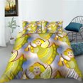 thumbnail image 1 of 3D Spirit Painting Bed Cover Set High Quality Bedding Cover Suit Pillowcase Home Textiles,Full (80"x90"), 1 of 4