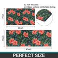 thumbnail image 7 of Pioneer Flower Floral Print Pattern Kitchen Rugs Sets Of 2,Anti Fatigue Kitchen Mat Rugs Non Slip Washable,Decorative Kitchen Floor Mats for Kitchen,Sink,Laundry,17"x30"+17"x47", 7 of 7