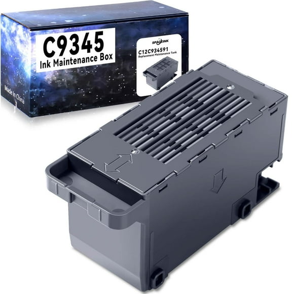 Depósito de Mantenimiento de Tinta Spaceink Negro para Impresora ET-8550 ET-16600 ET-5850 ET-5800 ET
