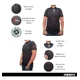 thumbnail image 4 of Camisa Manga Corta Ariat Corte Clásico Para Hombre, 4 of 5