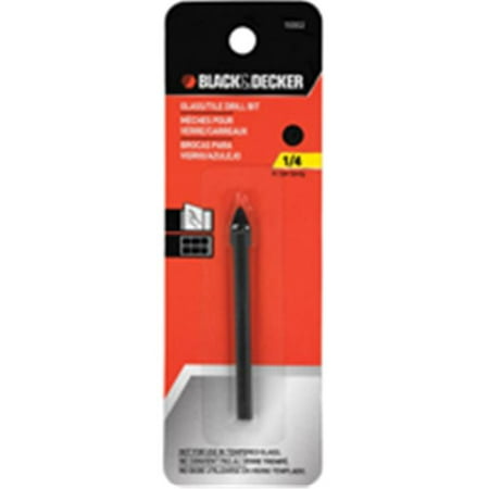 Black & Decker 16902 Glass And Tile Drill Bits, .25 In.